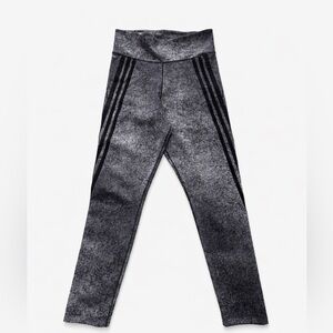 Adidas Aeroready High-Waisted Leggings – Women’s Size S – Gray/Black